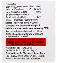 Benitowa Beta 50 Tablet 15