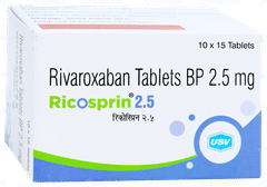 Ricosprin 2.5 Tablet 15 Ricosprin 2.5 Tablet 15