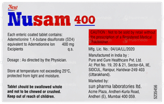 Nusam New 400 Tablet 10 Nusam New 400 Tablet 10