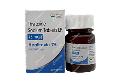 Healtroxin 75 Tablet 120