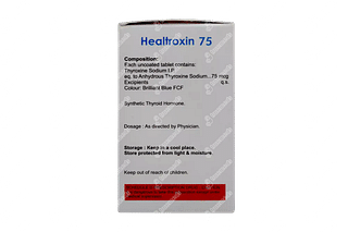 Healtroxin 75 MCG Tablet 120