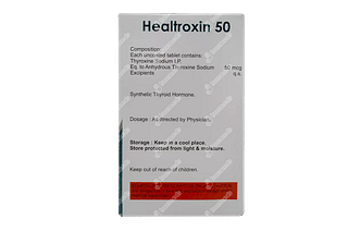 Healtroxin 50 MCG Tablet 120