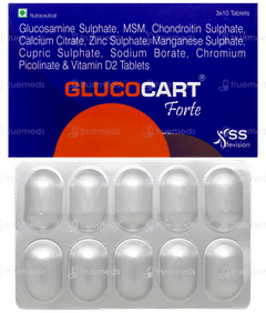 Glucocart Forte Tablet 10 Glucocart Forte Tablet 10