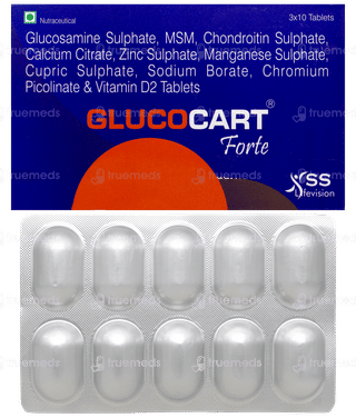 Glucocart Forte Tablet 10