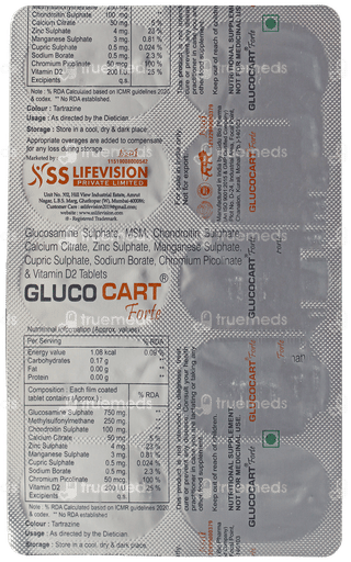 Glucocart Forte Tablet 10