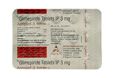 Apriglim 3 Tablet 15 Apriglim 3 Tablet 15