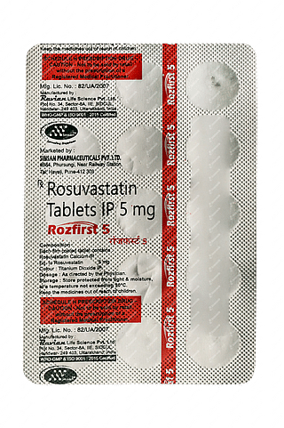 Rozfirst 5 MG Tablet 15