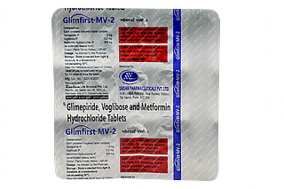 Glimfirst Mv 0.2/500/2 MG Tablet Er 15