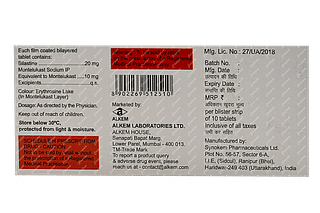 Prulastin M 20/10 MG Tablet  10