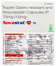 Novastat Asp 10 Capsule 10