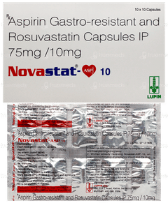 Novastat Asp 10 Capsule 10
