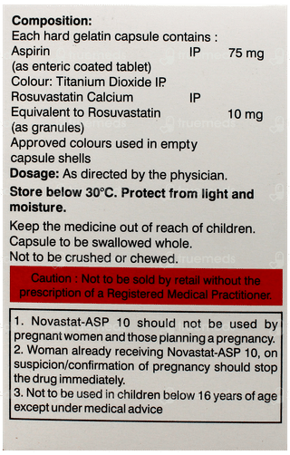 Novastat Asp 10 Capsule 10