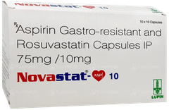 Novastat Asp 10 Capsule 10