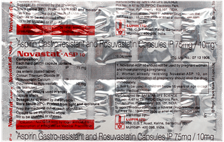 Novastat Asp 10 Capsule 10