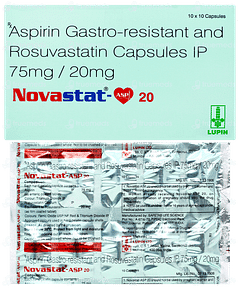 Novastat Asp 20 Capsule 10