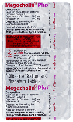 Megacholin Plus Tablet 10 Megacholin Plus Tablet 10