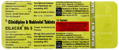 Cilacar Nb 5 Tablet 10 Cilacar Nb 5 Tablet 10