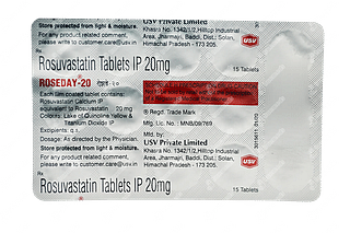 Roseday 20 Tablet 15