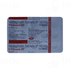 Vildamit 50 Tablet 15