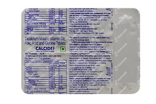 Calcidef Tablet 10