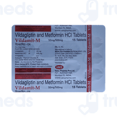 Vildamit M Tablet 15 Vildamit M Tablet 15