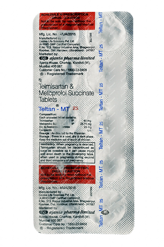 Teltan Mt 25/40 MG Tablet 10