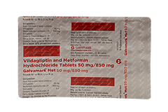 Galvamark Met 50mg/850mg Tablet 15