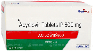 Acilowir 800 Tablet 10
