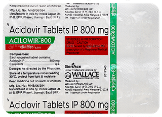 Acilowir 800 Tablet 10