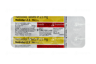 Nebider 2.5 MG Tablet 10