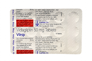 Vilnip 50 MG Tablet 15