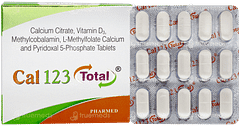 Cal 123 Total Tablet 15 Cal 123 Total Tablet 15