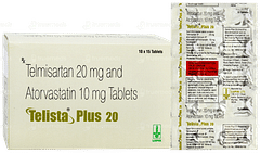 Telista Plus 20 Tablet 15