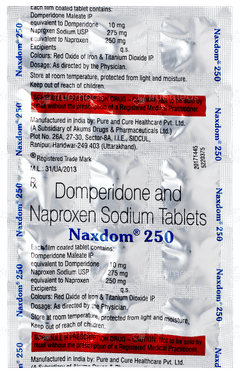 Naxdom 250 Tablet 15