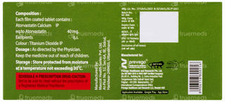 Atorvatin 40 Tablet 10