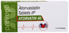 Atorvatin 40 Tablet 10 Atorvatin 40 Tablet 10