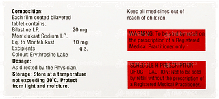 Bilazap M Tablet 10