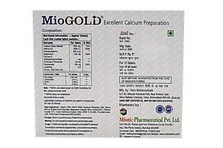 Miogold Tablet 15