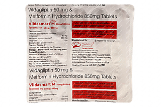 Vildasmart M 50/850 MG Tablet 15