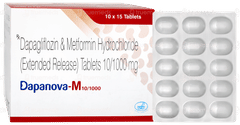 Dapanova M 10/1000 Tablet 15