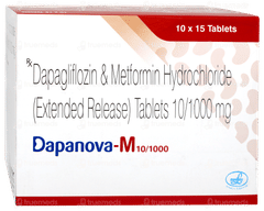 Dapanova M 10/1000 Tablet 15