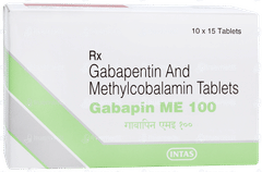 Gabapin Me 100 Tablet 15 Gabapin Me 100 Tablet 15