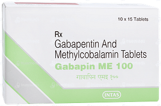 Gabapin Me 100 Tablet 15