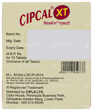 Cipcal Xt Tablet 15