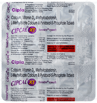 Cipcal Xt Tablet 15