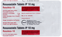 Rosuless 10 Tablet 15