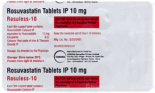 Rosuless 10 Tablet 15