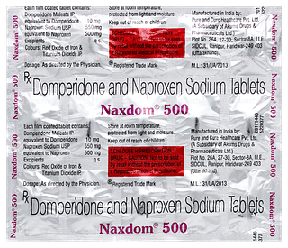 Naxdom 500 Tablet 15