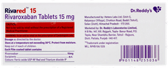 Rivared 15 Tablet 10 Rivared 15 Tablet 10