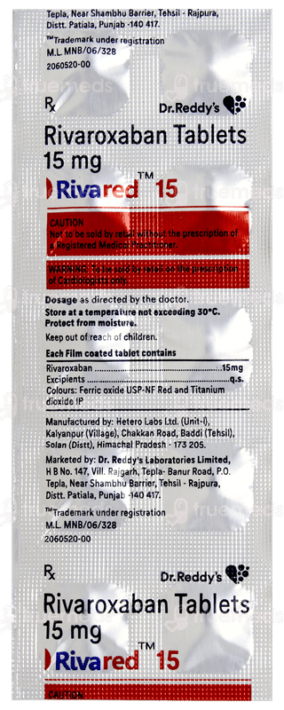 Rivared 15 Tablet 10